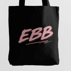 Black EBB Tote Bag