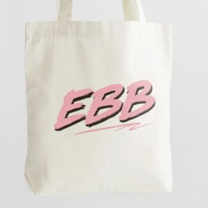 EBB Cream Tote bag